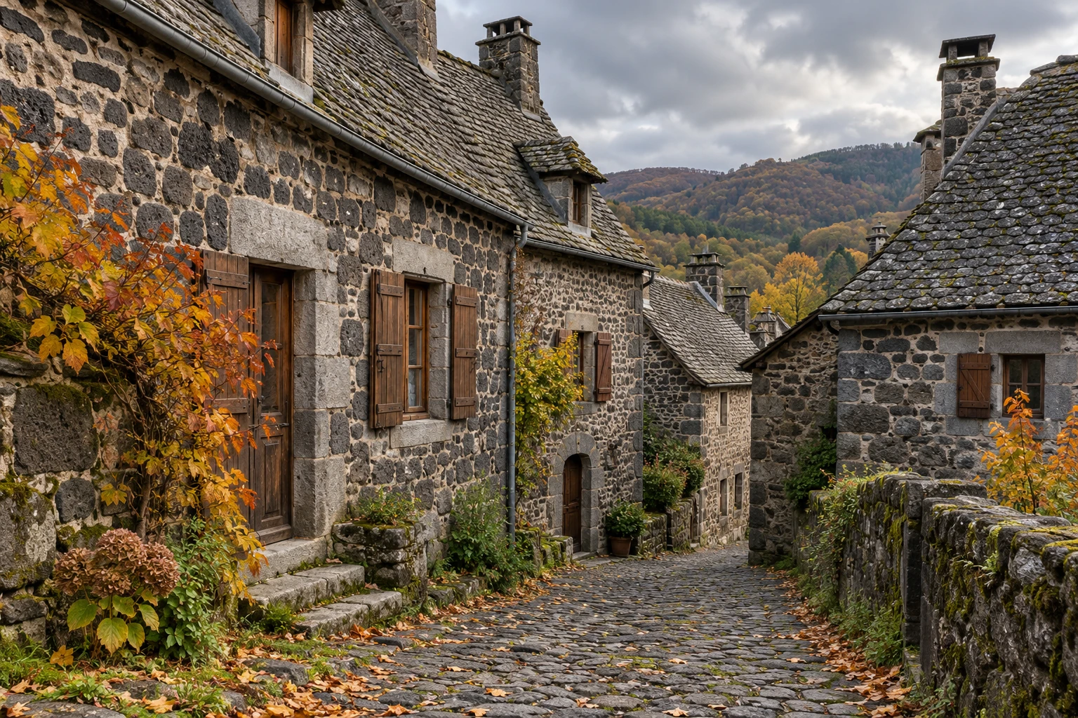 Village cantal — Auvergne-Rhône-Alpes