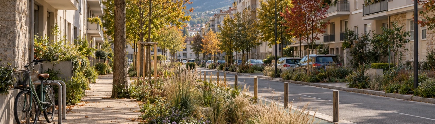 Ville vegetalisee — Auvergne-Rhône-Alpes