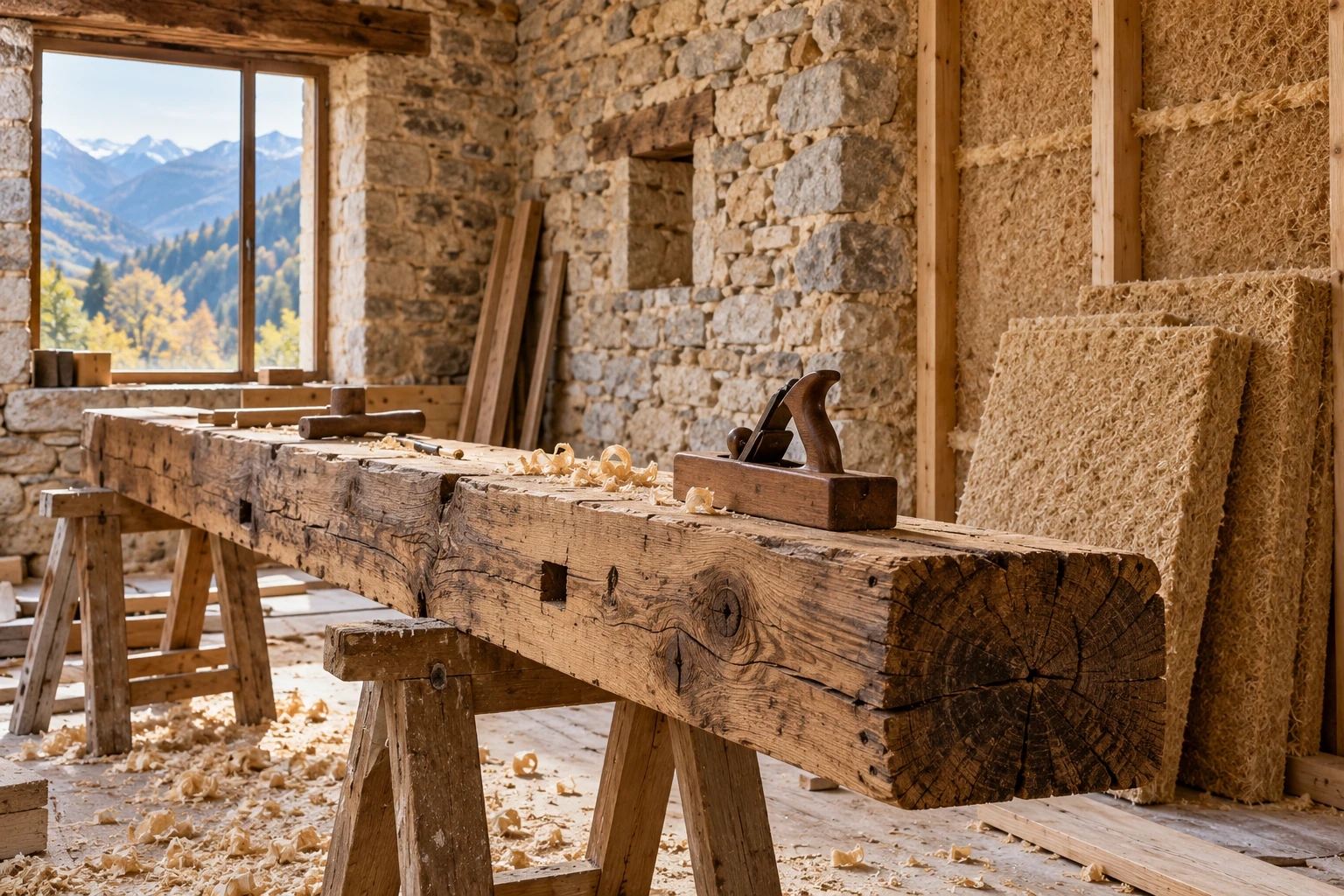 Rénovation bois — Auvergne-Rhône-Alpes