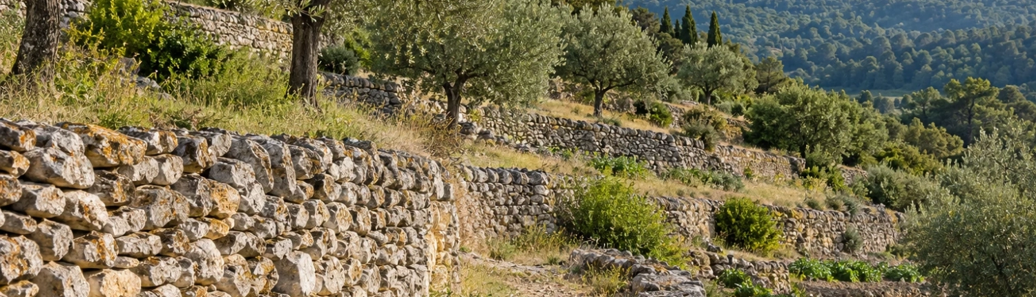 Restanques luberon — Provence-Alpes-Côte d’Azur